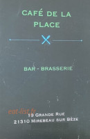 Café De La Place menu