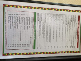 Los Guerreros Mexican menu