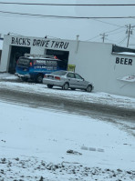 Back's Delctsn Drive-thru outside