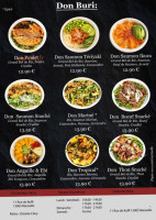 Oishi Sushi menu