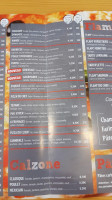 Veenstra Pizza menu