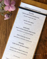 The Vanderbilt Inn menu