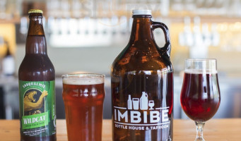 Imbibe Bottle House Taproom food