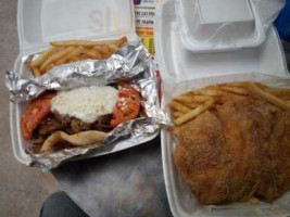 Anderson's Fish Chicken Gyros food