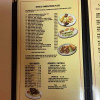 Gilberto's Mexican menu