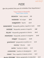 Fratelli D'italia menu