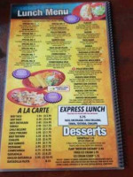 El Rodeo menu