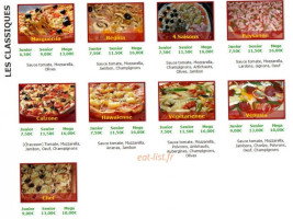 Pizza Roma menu