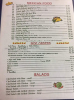 Chapala menu