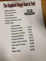 R&b Pub House menu