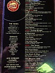 S & B's Burger Joint menu