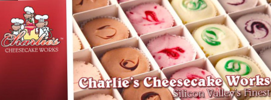 Charlie's Cheesecake Works food