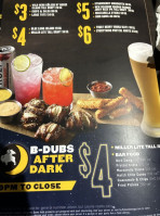 Buffalo Wild Wings food