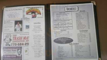 Linda's Place menu