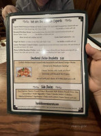 Harolds Inn Tavern menu