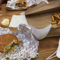 Five Guys Burgers Fries food