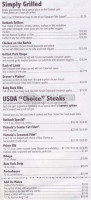 Outback Steakhouse menu