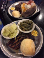 Trail Riders Steak House food