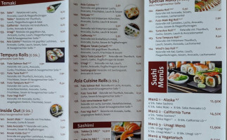 Hong Ha Das Asia Bistro menu