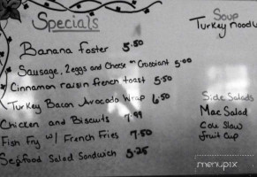 Trolley Line menu