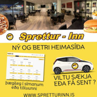 Sprettur-inn food