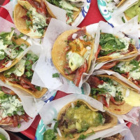 Tacos El Gordo food