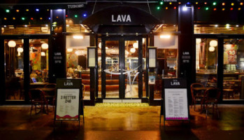 Lava Café Restaurant Bar inside