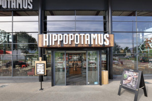 Hippopotamus outside