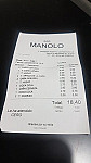 Manolo menu