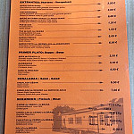 Las Pinas menu