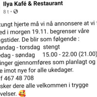 Ilya Kafe food