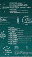 La Rotonde menu