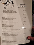 Pizzeria La Piazzetta menu