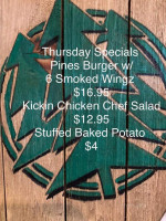 Glenwood Pines menu