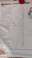 Osteria Di Mare Alla Voliga menu