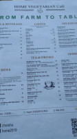 Coffee Vegetarian Zhái Shū Kā Fēi Shū Shí Guǎn Zhai Shu Kafei menu