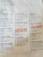 Okoboji Brewing Company menu