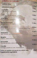 L'ormente menu