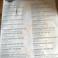 Common Man Tap Table menu