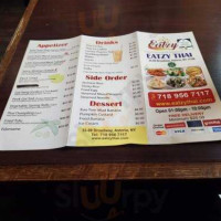 Leng Thai menu