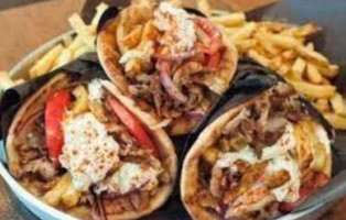 Greek Gyros food