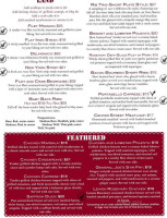 Center Street Grille menu