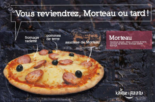 Le Kiosque à Pizzas food