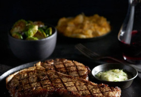 Black Angus Steakhouse food