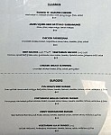 Parkview Hotel menu