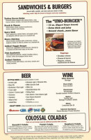 Uno Pizzeria Grill Newtown Square menu