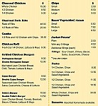 Pablo's Charcoal Chicken & Ribs menu