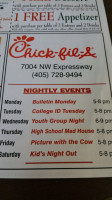 Chick-fil-a food