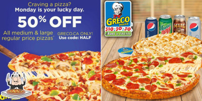 Greco Pizza food