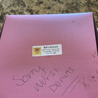 Bill's Donuts food